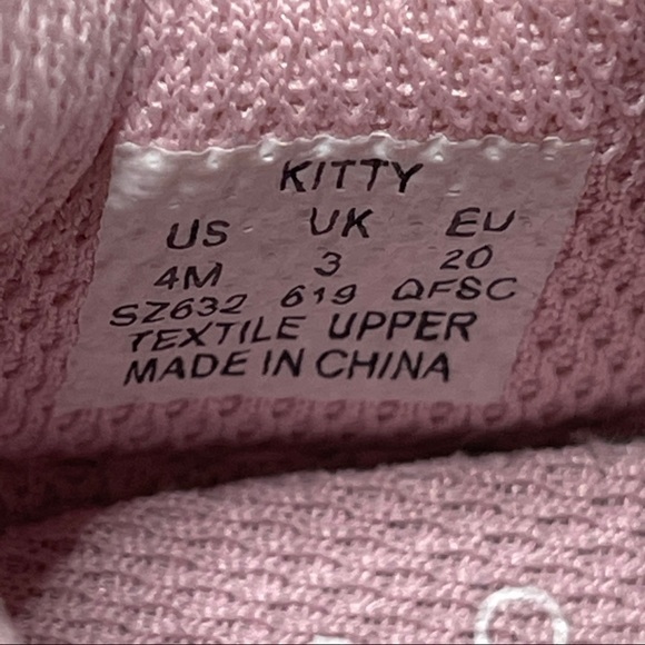 Stride Rites Kitty toddler sneakers size 4M - Picture 6 of 9